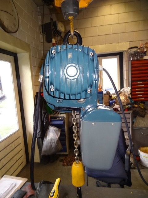 DEMAG ketting takel PK5N  500 kg, Ophalen, Zo goed als nieuw, Elektrisch