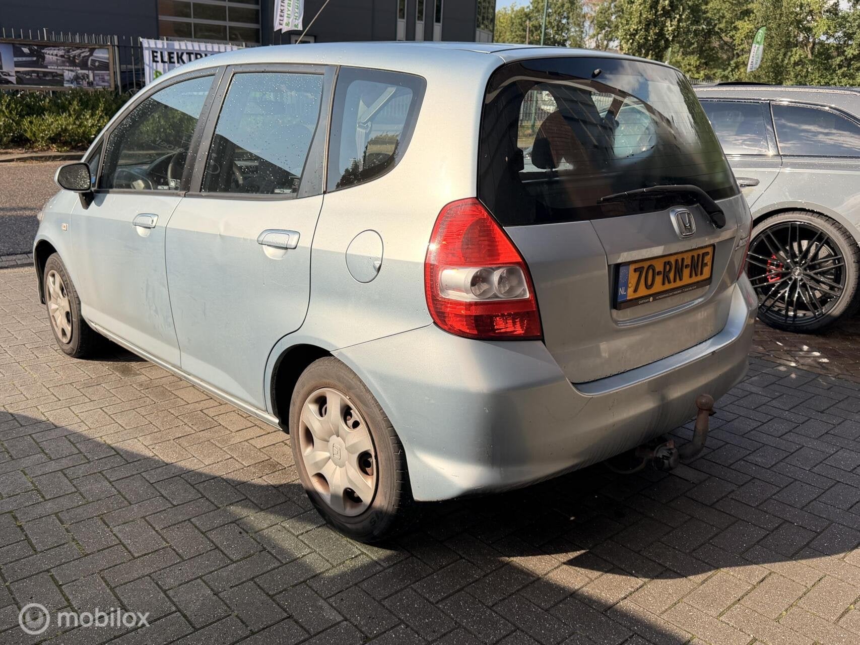Honda Jazz 1.2 Cool APK-8/2027 AIRCO TREKHAAK, Auto's, Voorwielaandrijving, Zwart, 4 cilinders, Blauw