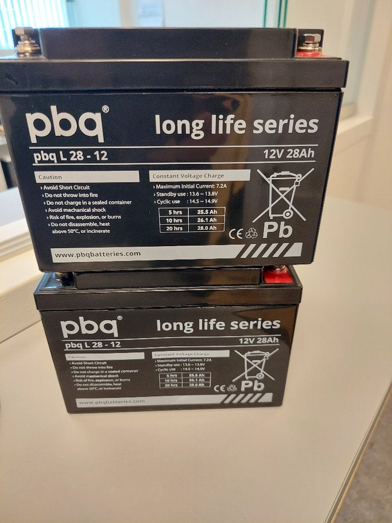 Accu 12v 28Ah long life, Auto-onderdelen, Accu's en Toebehoren, Ophalen, Nieuw