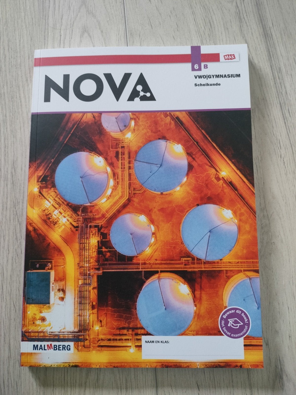 Nova Scheikunde - MAX - leeropdrachtenboek B 6 vwo/gymnasium, Ophalen of Verzenden, Zo goed als nieuw, Overige niveaus, Nederlands