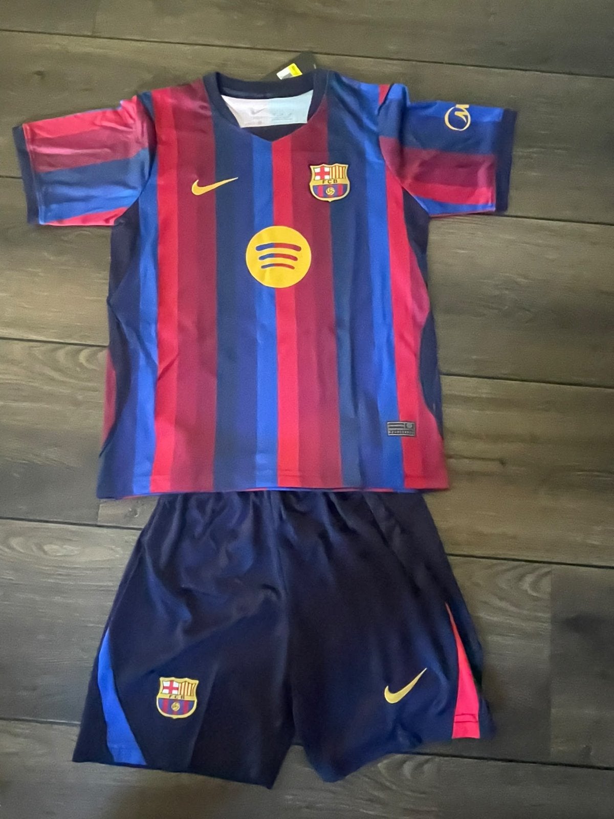 FC Barcelona Thuispakje Maat 152 Nieuw 26/27, Kinderen en Baby's, Ophalen of Verzenden, Nieuw, Jongen of Meisje, Setje