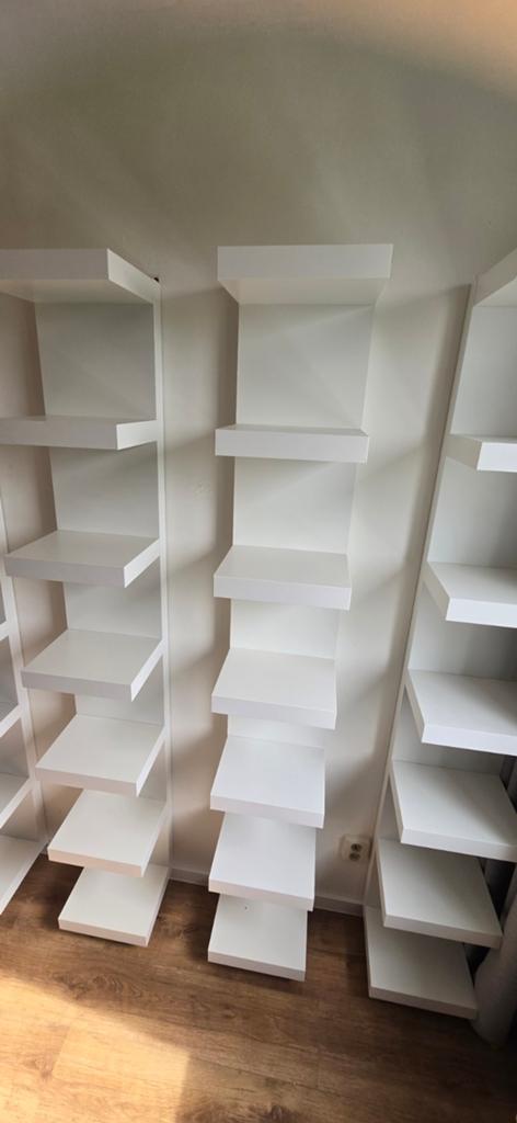 Ikea lack Witte wandplanken, Ophalen, Minder dan 50 cm, Gebruikt, 200 cm of meer