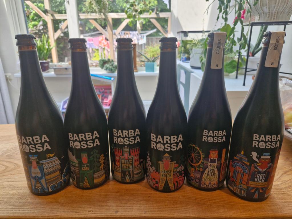 Speciaalbier: set 75cl Barbarossa bieren, Ophalen of Verzenden, Nieuw, Flesje(s), Overige merken