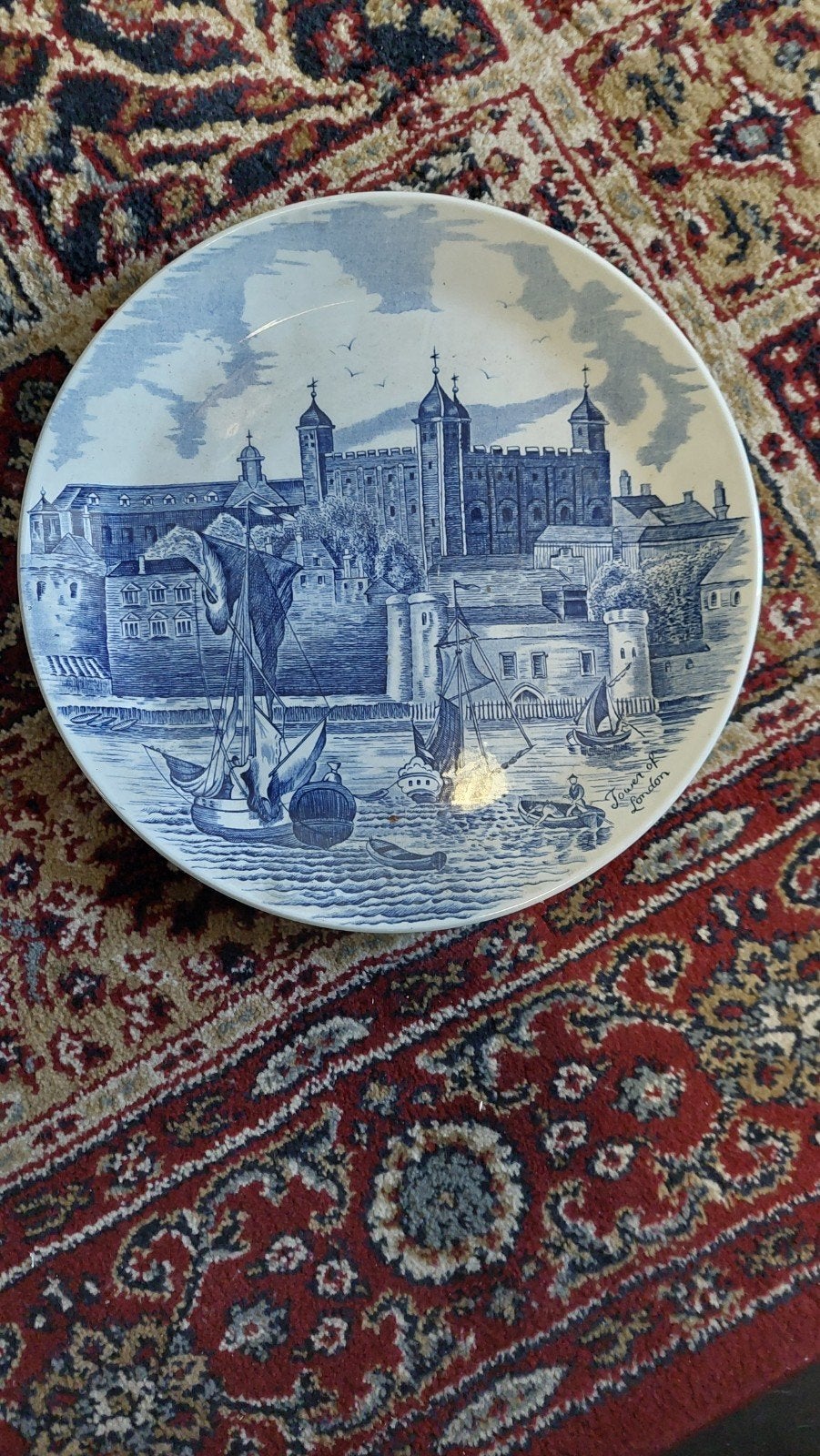 Wand bord Johnson Bros., Ophalen of Verzenden