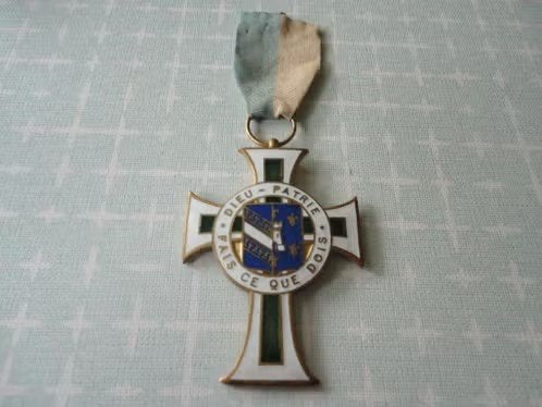 Franse medaille, Religieuse Dieu Patrie Diocese de Troyes, Verzenden, Overige materialen, Buitenland