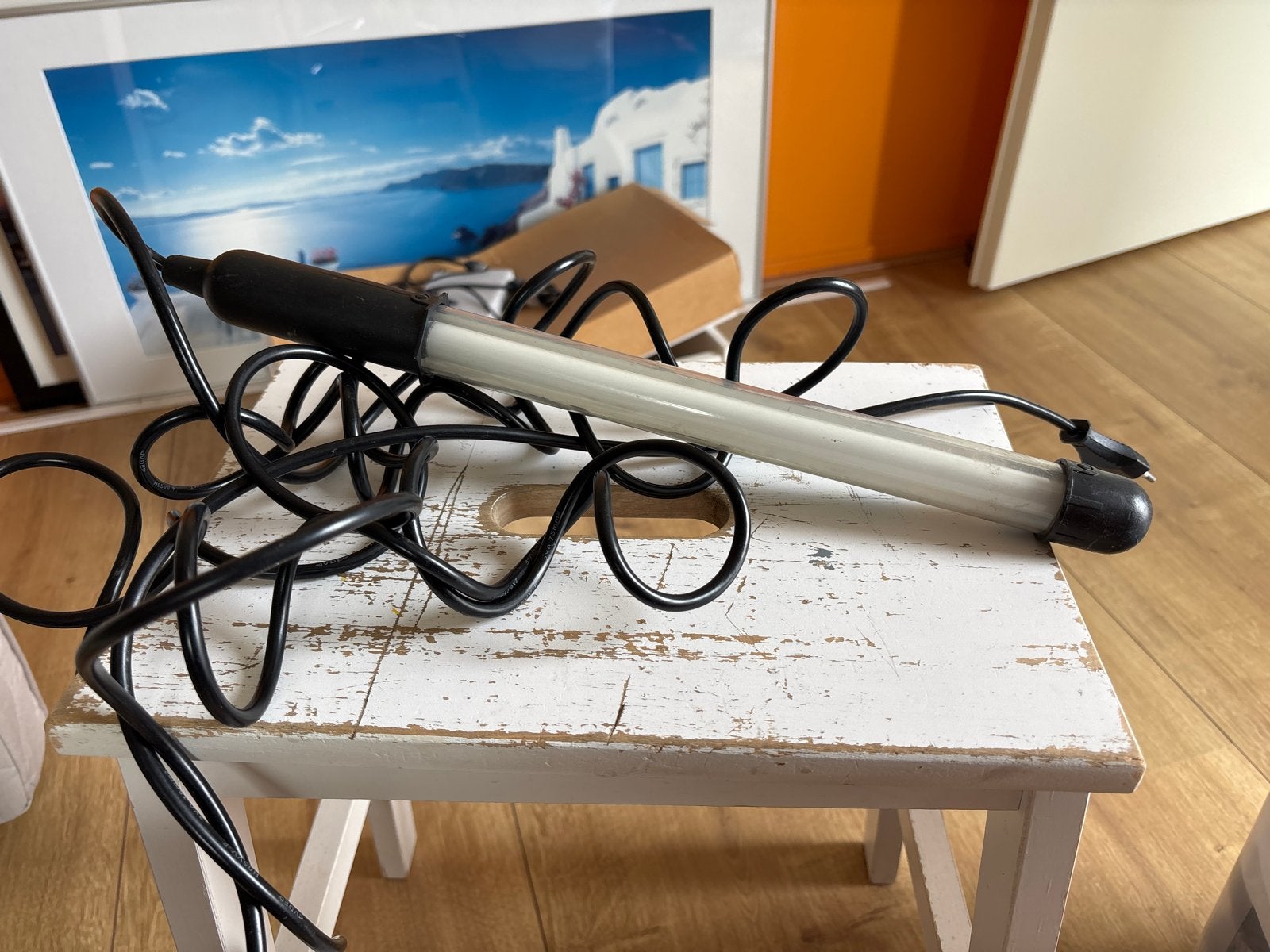 Looplamp / TL-lamp met 5 meter snoer, Met schakelaar, Overige merken, Gebruikt, Kunststof