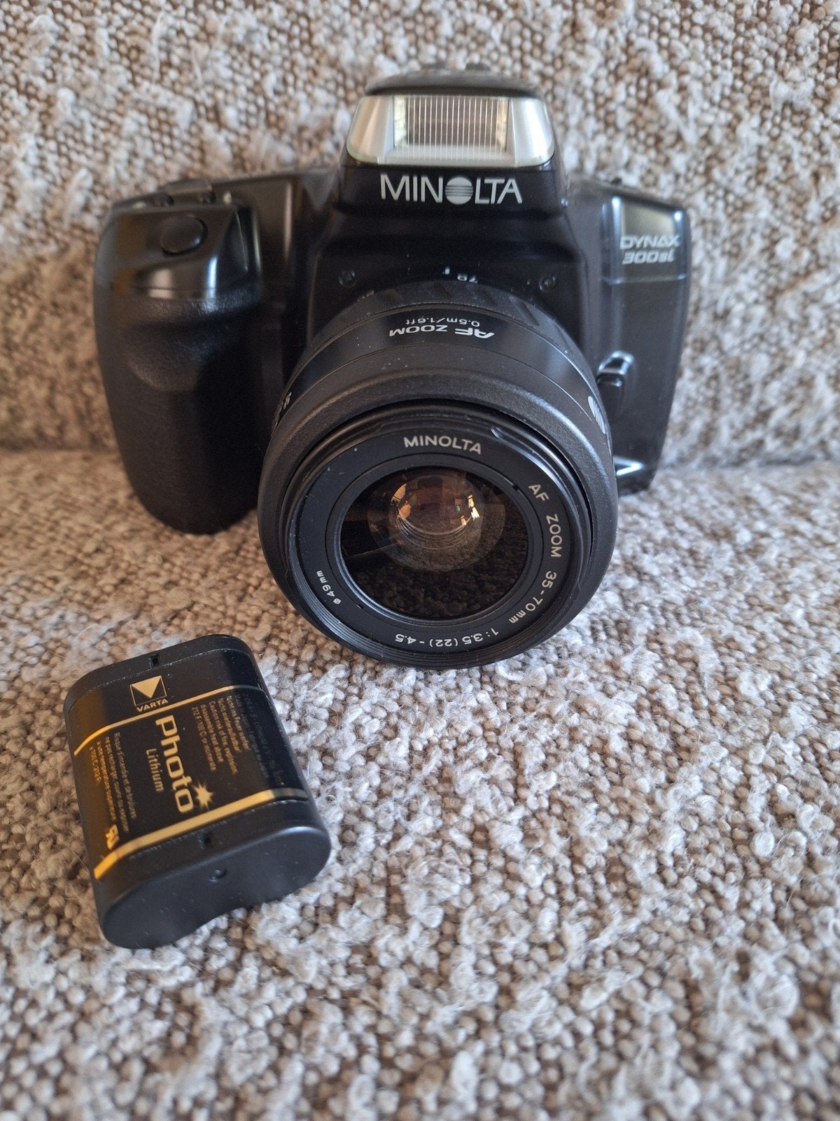 Minolta Dynax 300si analoge camera, Audio, Tv en Foto, Fotocamera's Analoog, Ophalen of Verzenden, Zo goed als nieuw, Spiegelreflex