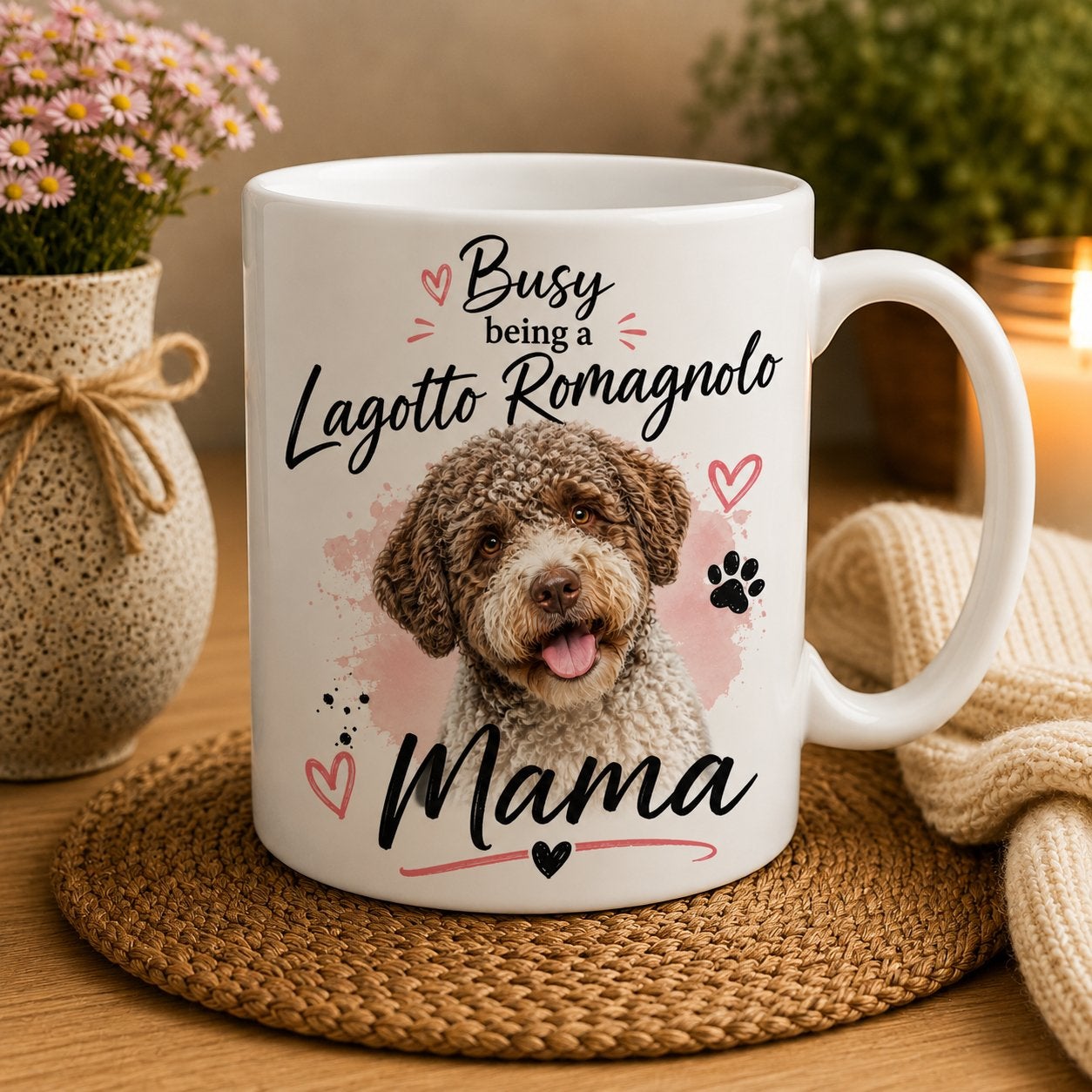 Busy being a Lagotto Romagnolo Mama - Mok, Verzenden, Nieuw