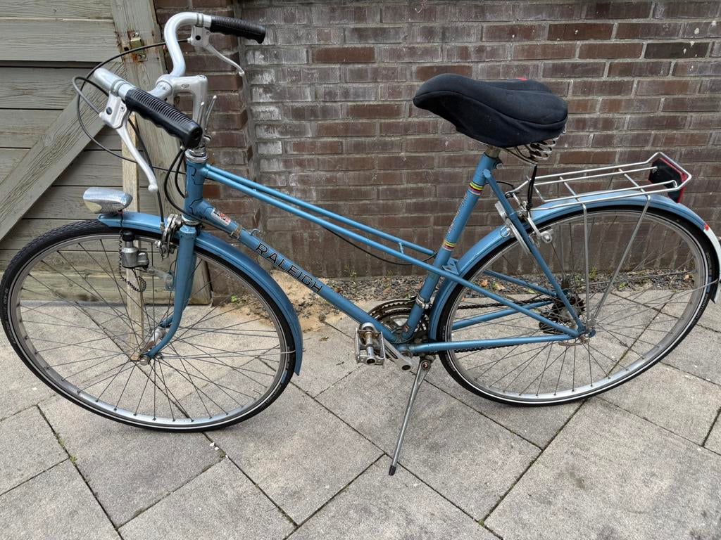 Retro Raleigh racefiets dames 80/90 jaren, Minder dan 10 versnellingen, Ophalen, Overige merken, 53 tot 56 cm