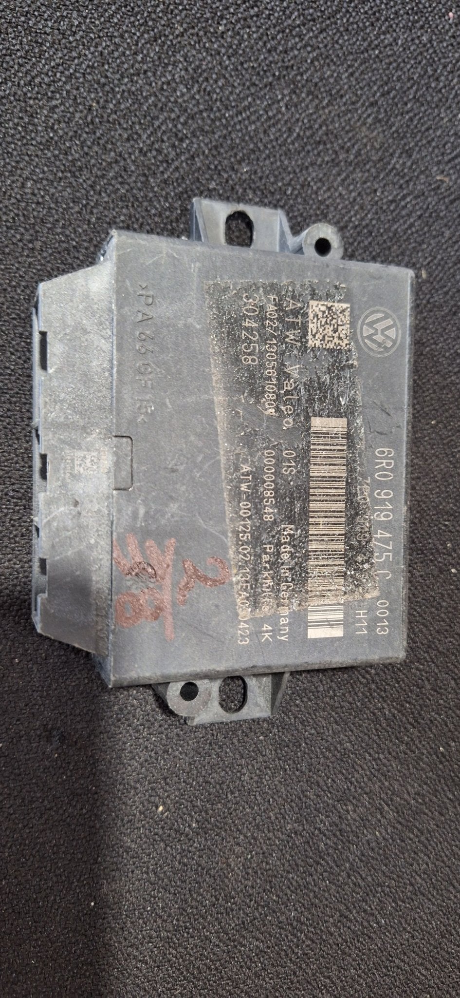 Originele PDC Parkeersensor Module VW Polo 6R Golf 6 Ibiza -, Gebruikt, -, Volkswagen, -