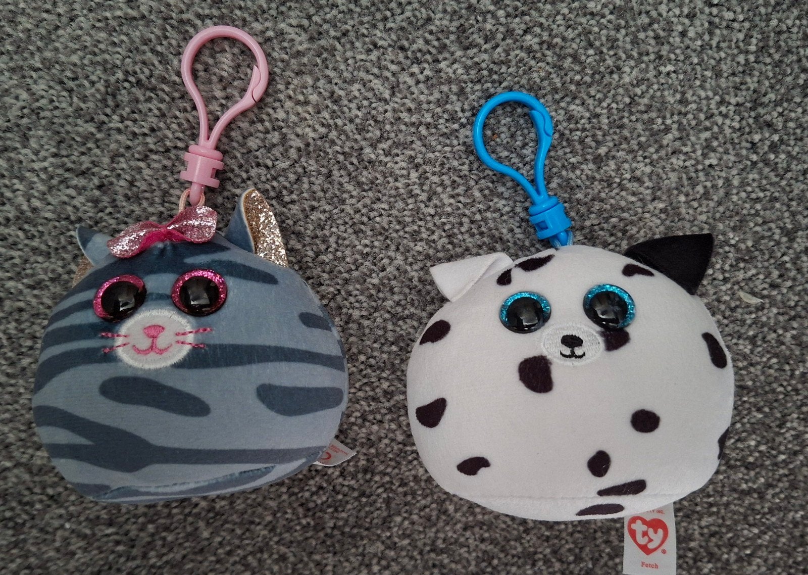 Te koop 2 nieuwe Ty Squish a Boo Clips 8cm, Ophalen of Verzenden, Nieuw, Knuffel of Figuurtje