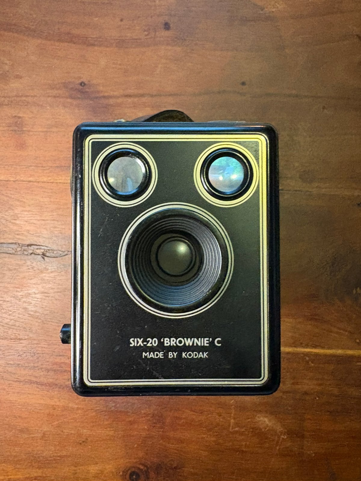 Kodak Six-20 Brownie C boxcamera | Origineel vintage, Ophalen of Verzenden, Voor 1940, Fototoestel