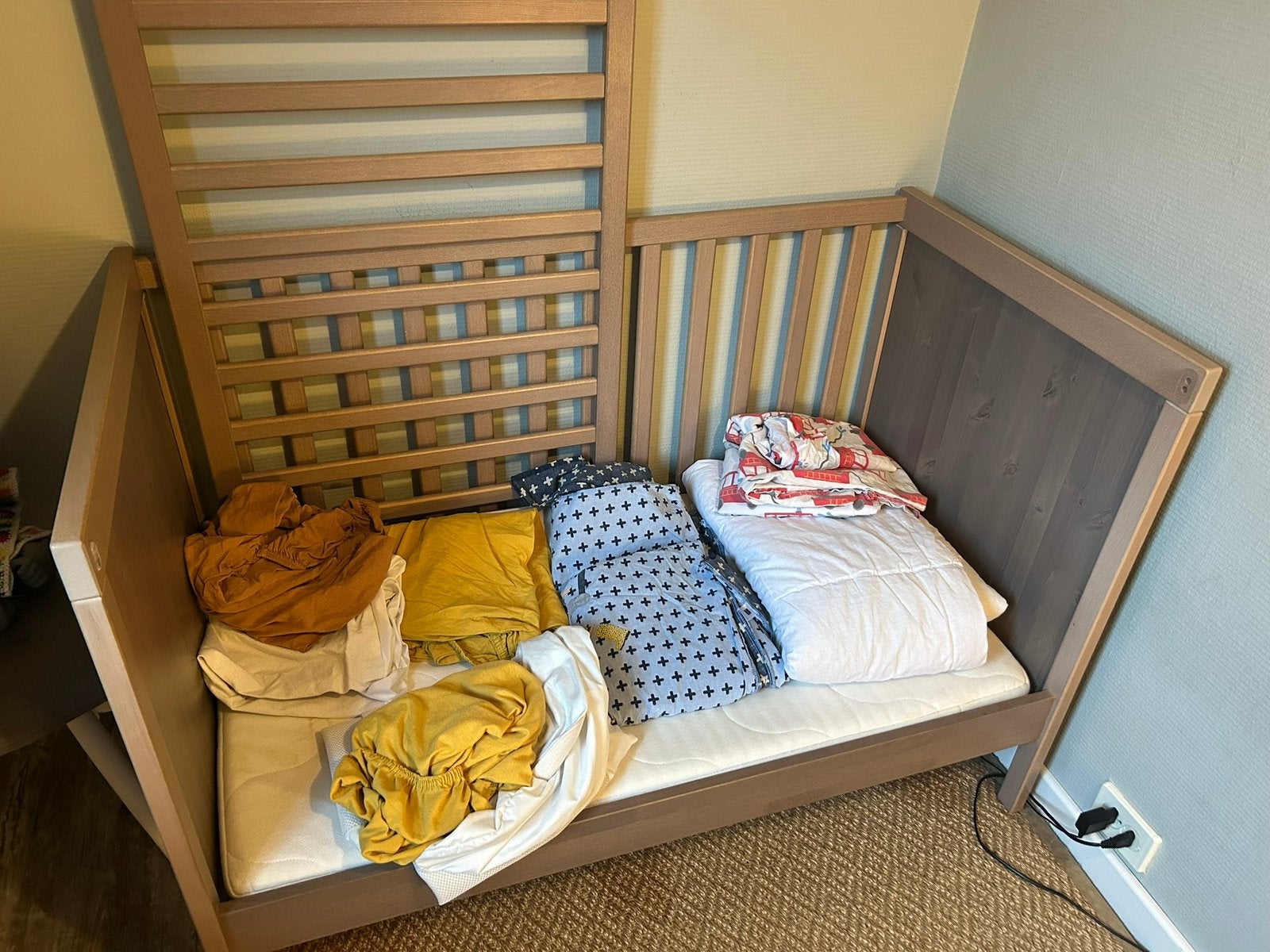 Ikea sundvik, Ophalen, Verstelbaar, Bruin, 190 cm of minder