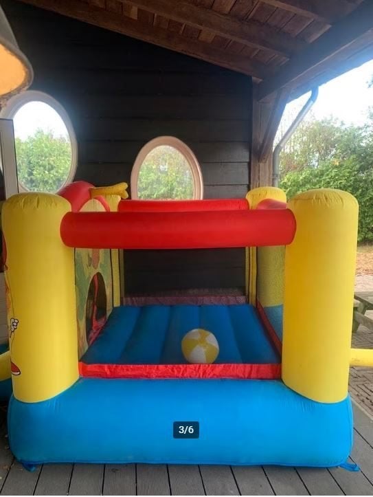 Kinderspringkussen te huur voor €25, Ophalen, Zo goed als nieuw, Verjaardag