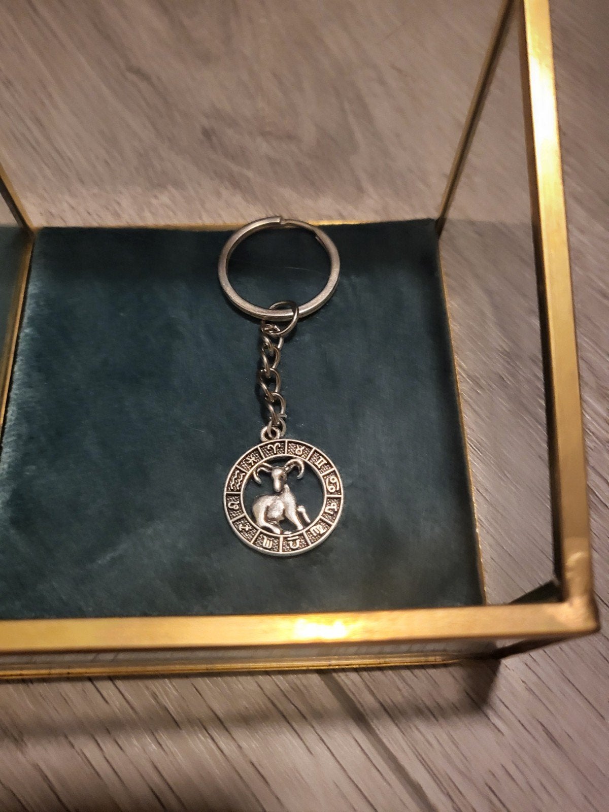 Sleutelhanger Ram Sterrenbeeld - Nieuw, Ophalen of Verzenden, Nieuw, Overige typen