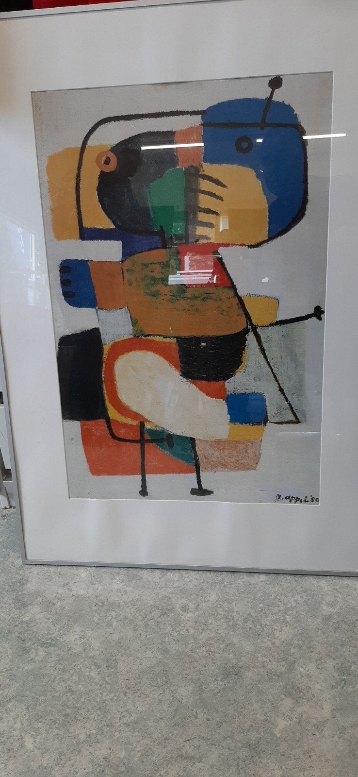 Originele Karel Appel poster - Unieke aanwinst, Ophalen