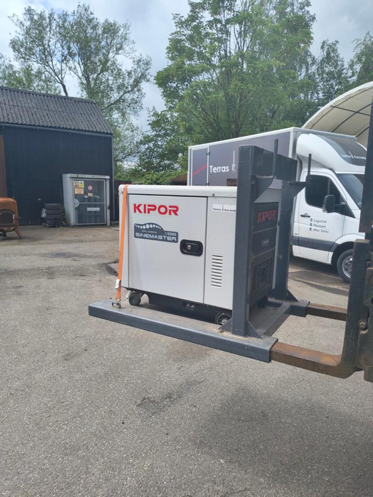 Kipor ID6000 Inverter Aggregaat - 5,5 KVA, Zuivere Sinus, Ophalen of Verzenden, Benzine