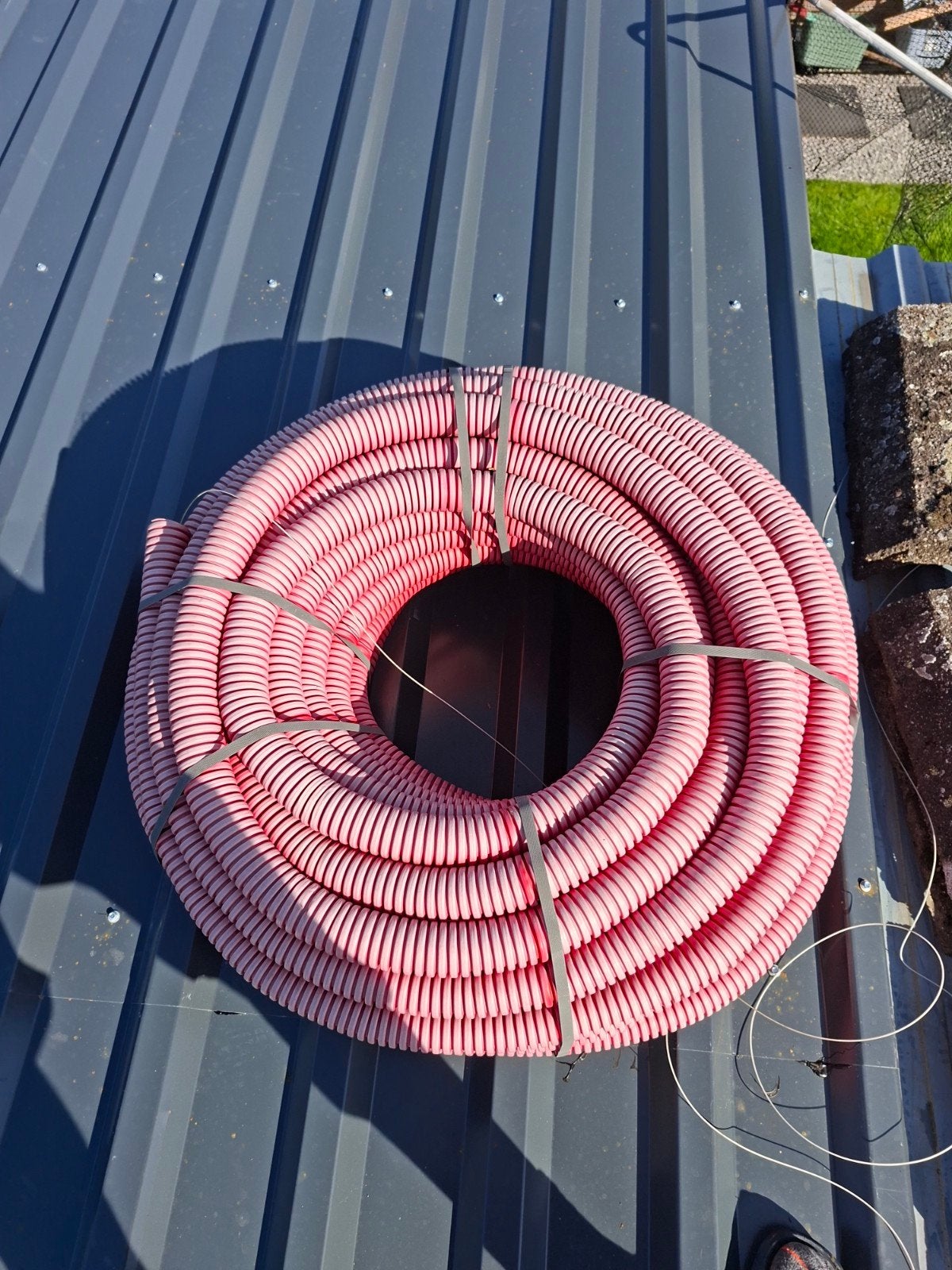 Nieuwe flexibele installatiebuis - 50 meter rol, Ophalen, Nieuw, Overige merken, Kabel of Snoer