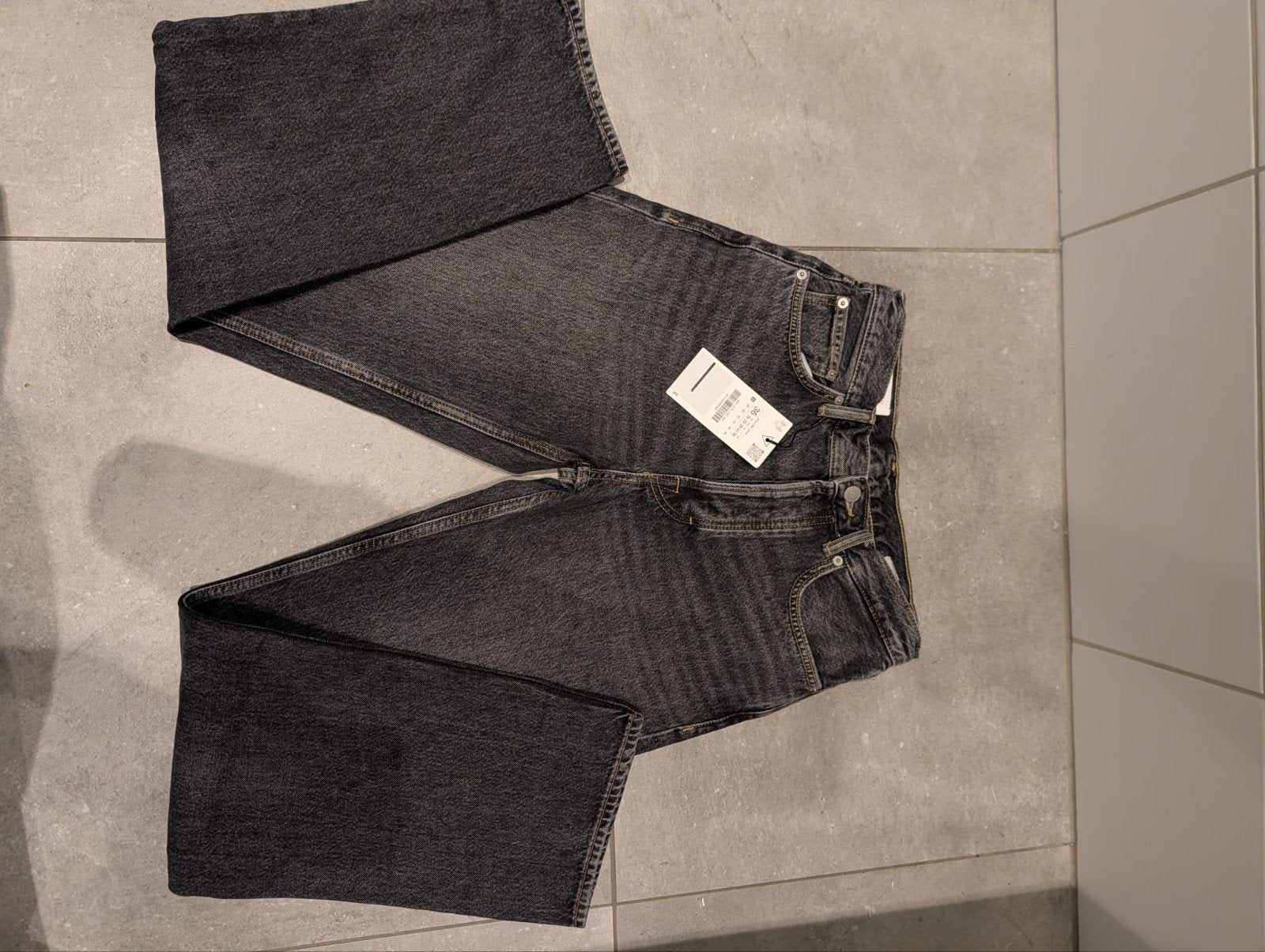 Zara Broek Maat S Marineblauw/Zwart, Kleding | Dames, Meerkleurig, Zara, Ophalen of Verzenden, Zo goed als nieuw