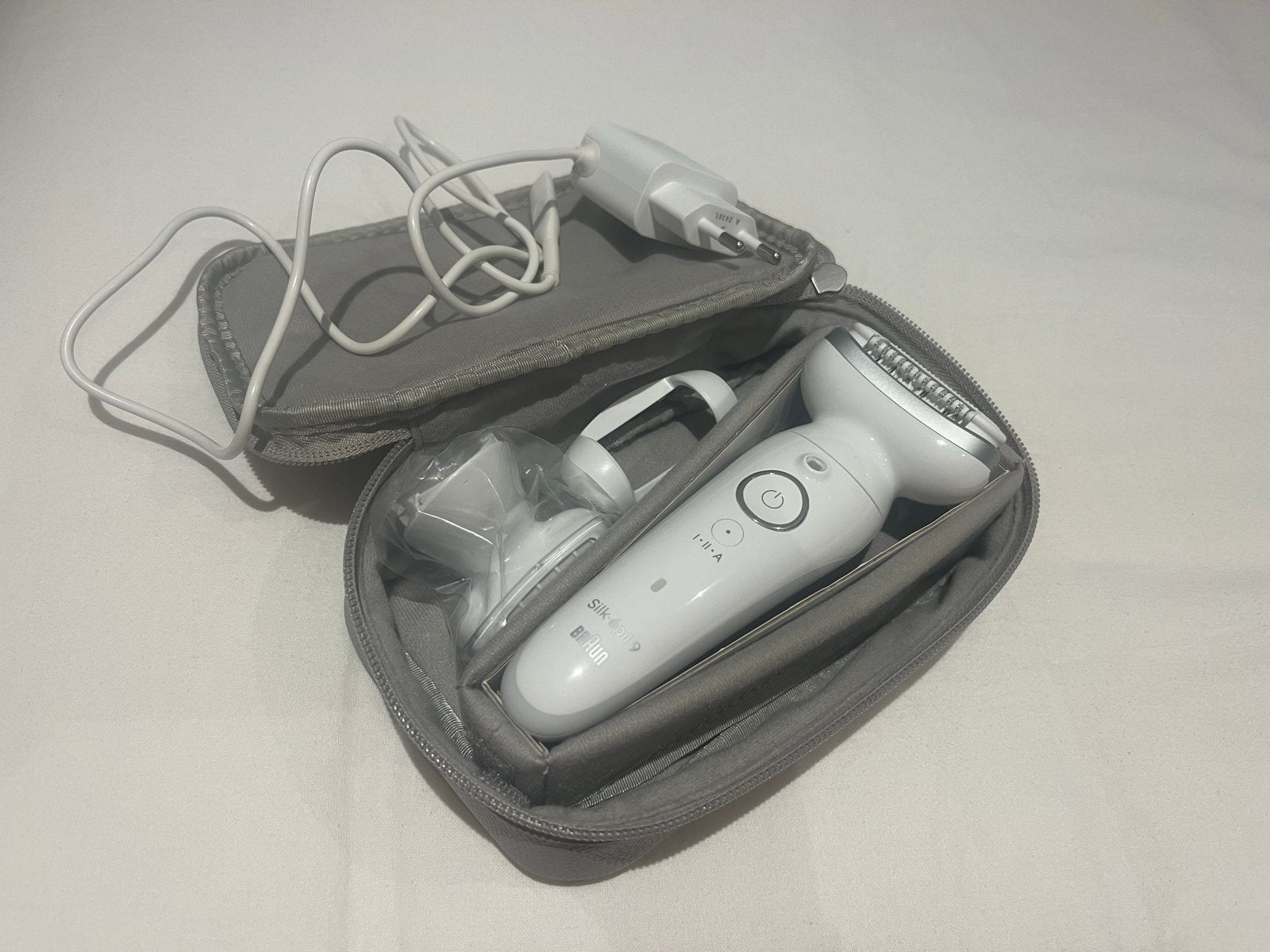 Braun Silk-épil 9 Epilator met accessoires en etui, Witgoed en Apparatuur, Persoonlijke-verzorgingsapparatuur, Ophalen of Verzenden