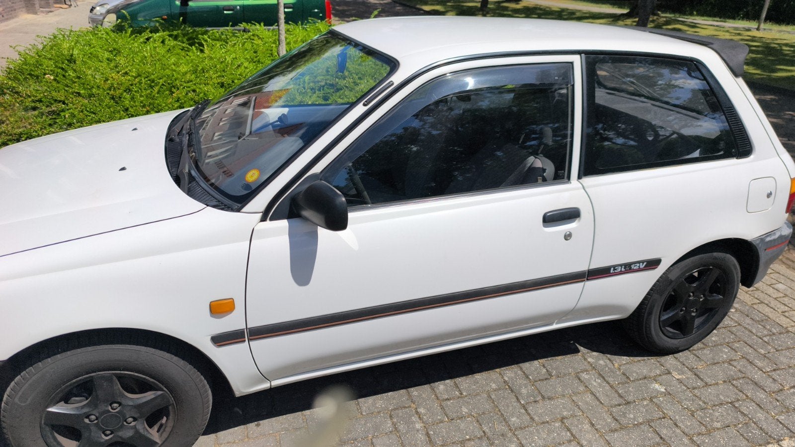Toyota Starlet 1.3 XLI AUT E2 1993 Wit, 74 pk, 4 cilinders, Starlet, 400 kg