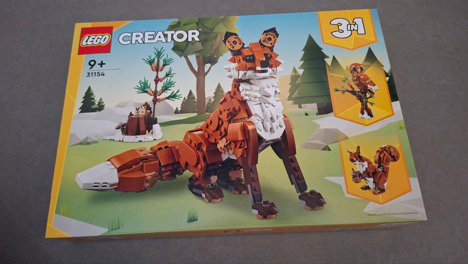 Lego Creator 3 in 1 Bosdieren: Rode vos (31154), Ophalen of Verzenden, Nieuw, Lego