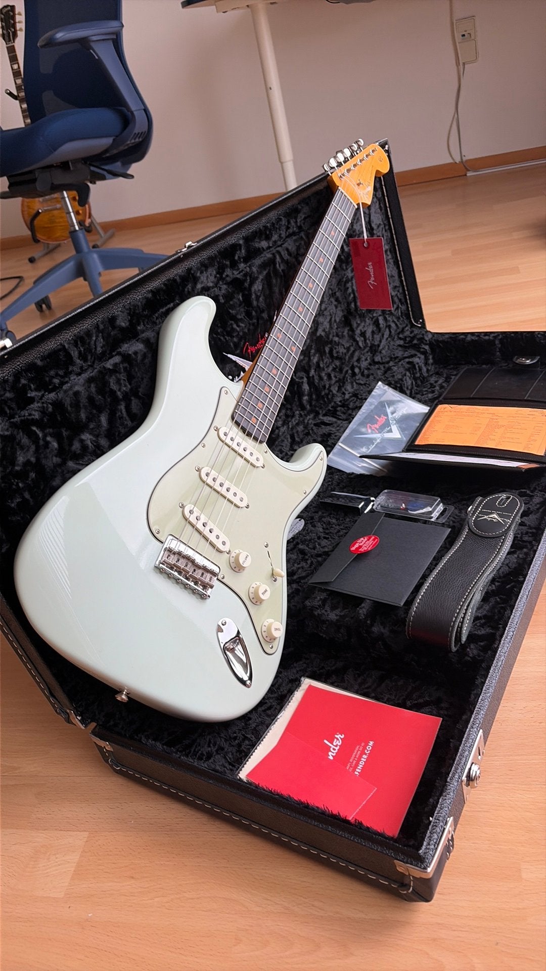 Fender Customshop “59 Stratocaster CC FASB, Ophalen of Verzenden, Gebruikt, Solid body, Fender