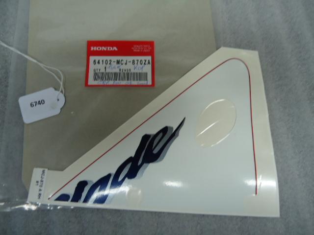 CBR900 2000 - 2001, 2002 - 2003 Honda Sticker D1-23045, Motoren, Accessoires | Overige