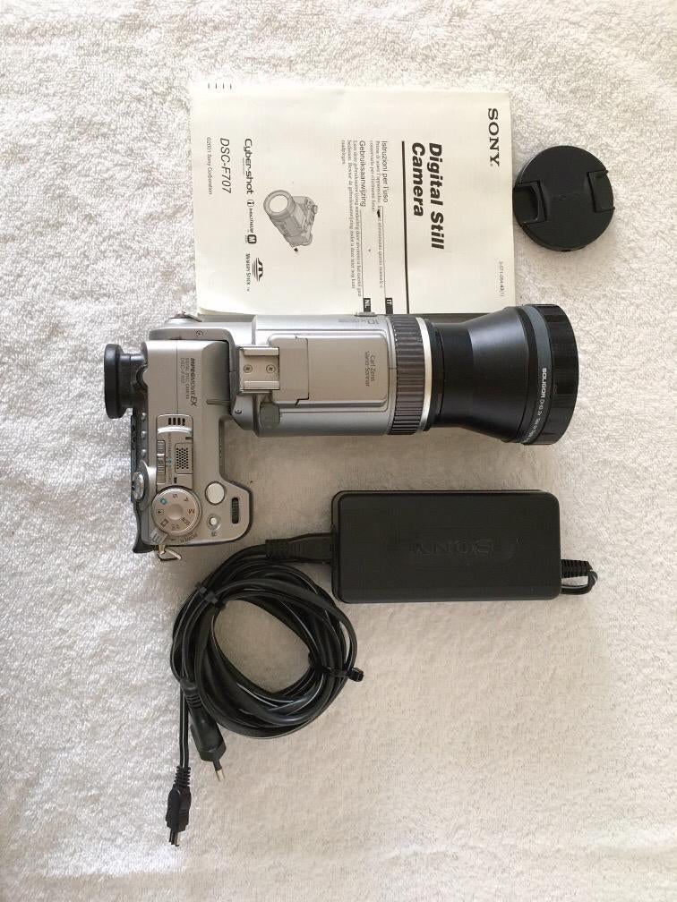 Sony Cyber-shot DSC-F707 met extra lens, Ophalen of Verzenden