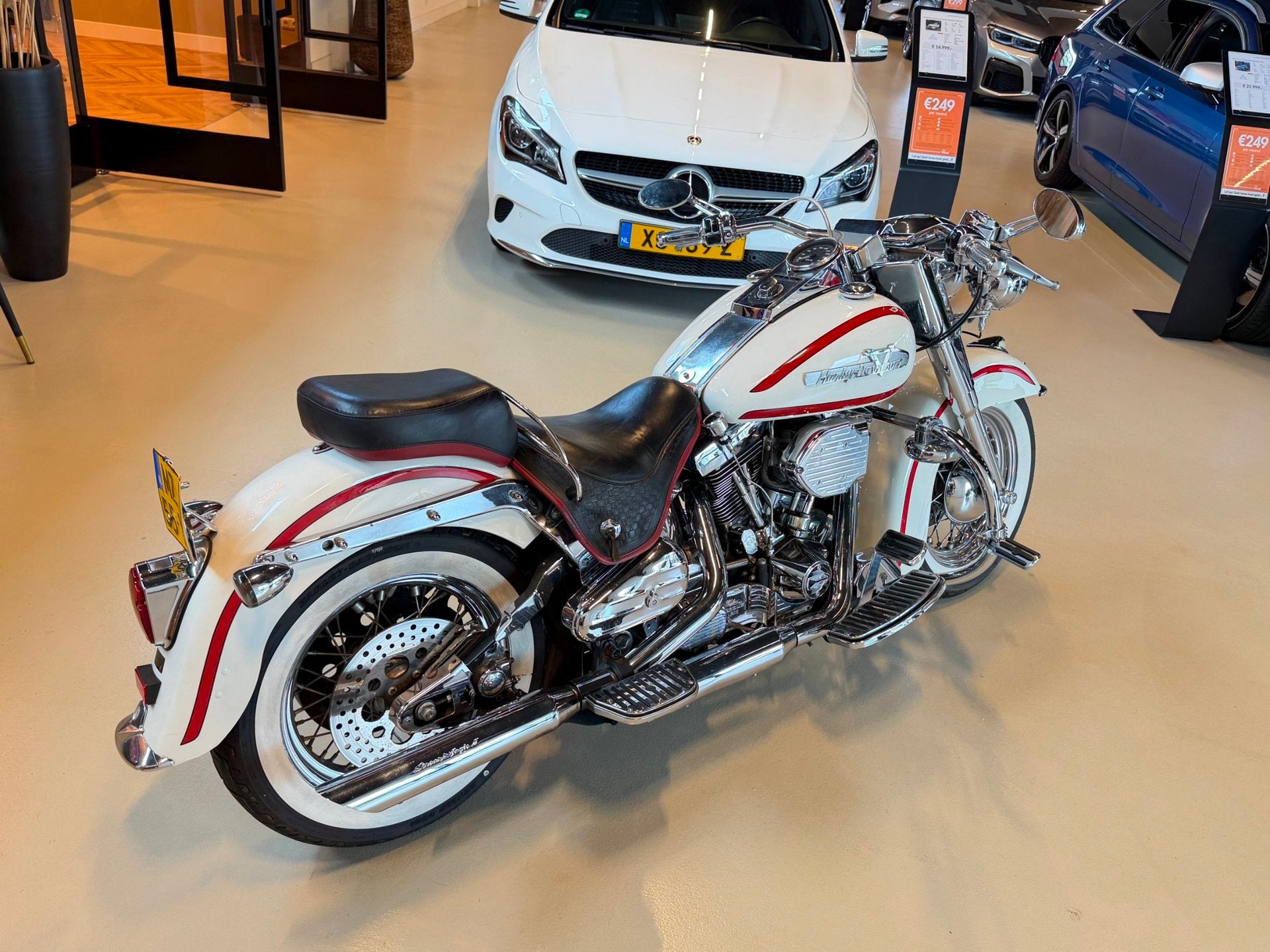 Harley Davidson Chopper FLSTS Heritage Evo 1999, 1338 cc, Chopper, Bedrijf, Meer dan 35 kW