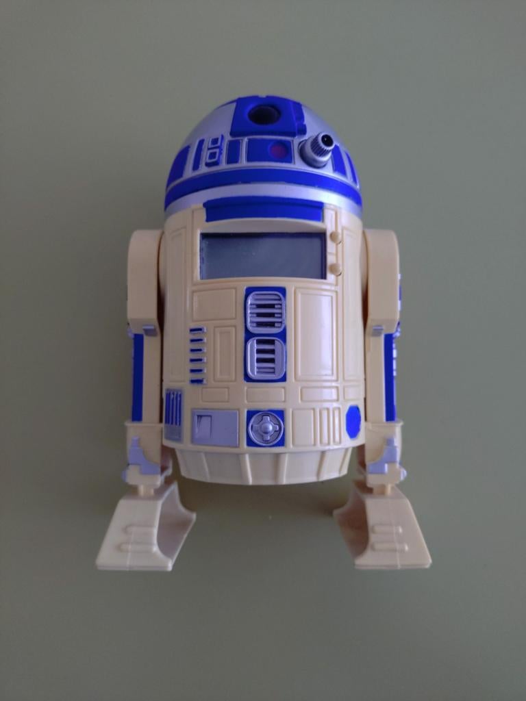 Vintage R2-D2 Alarmwekker met Holo Projector - Pepsi Actie, Ophalen of Verzenden, Gebruikt, Gebruiksvoorwerp