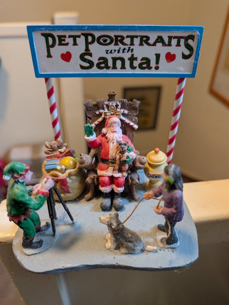 Lemax kerstman, Diversen, Kerst, Ophalen of Verzenden
