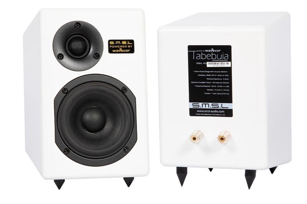 SMSL Tabebuia Wavecor Bookshelf Speakers – Compacte high-end, Overige merken, Nieuw, Ophalen of Verzenden, 120 watt of meer