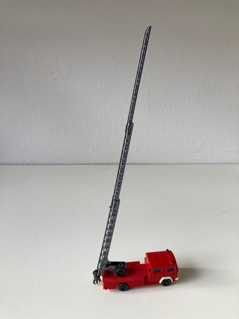 Magirius Ladderwagen, 1972 - Wiking, Hobby en Vrije tijd, Modelauto's | 1:87, Ophalen of Verzenden, Zo goed als nieuw, Overige typen