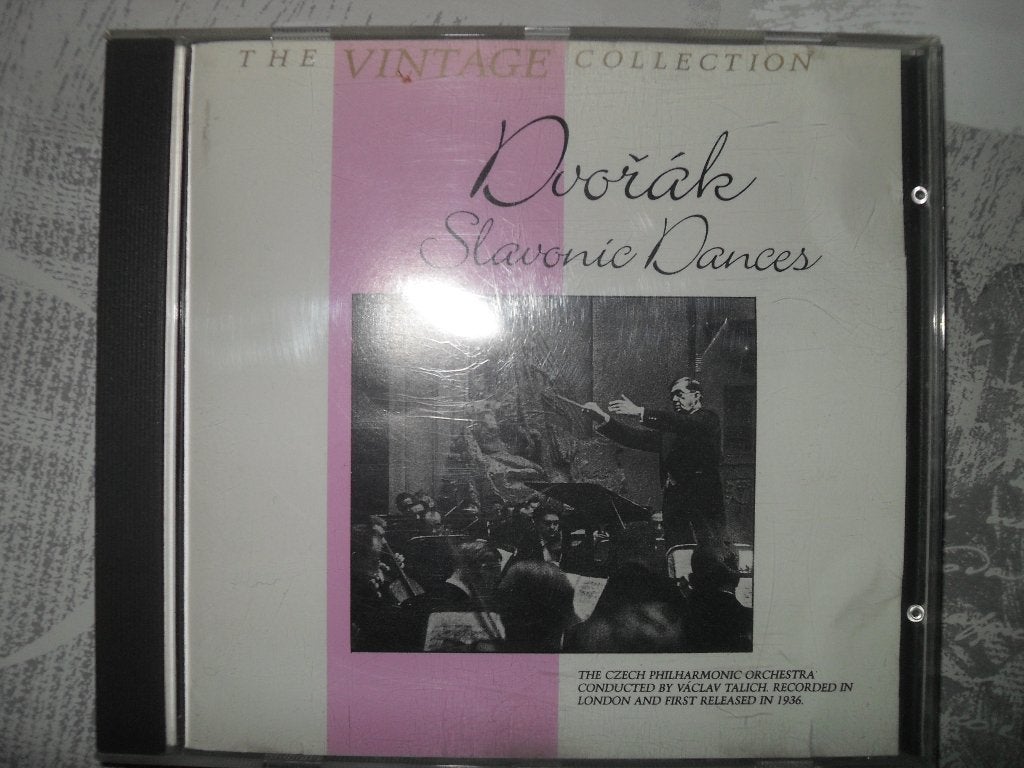 CD ANTON DVORAK-SLAVISCHE DANSEN opus 46 en 72., Ophalen of Verzenden, Zo goed als nieuw, Romantiek, Eerste persing