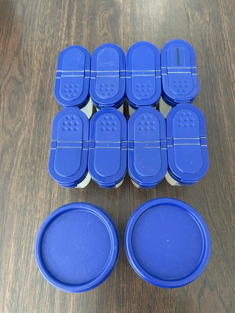 Tupperware kruiden ruimtebespaarders, kruiden ovaaltjes, Ophalen, Gebruikt, Overige typen