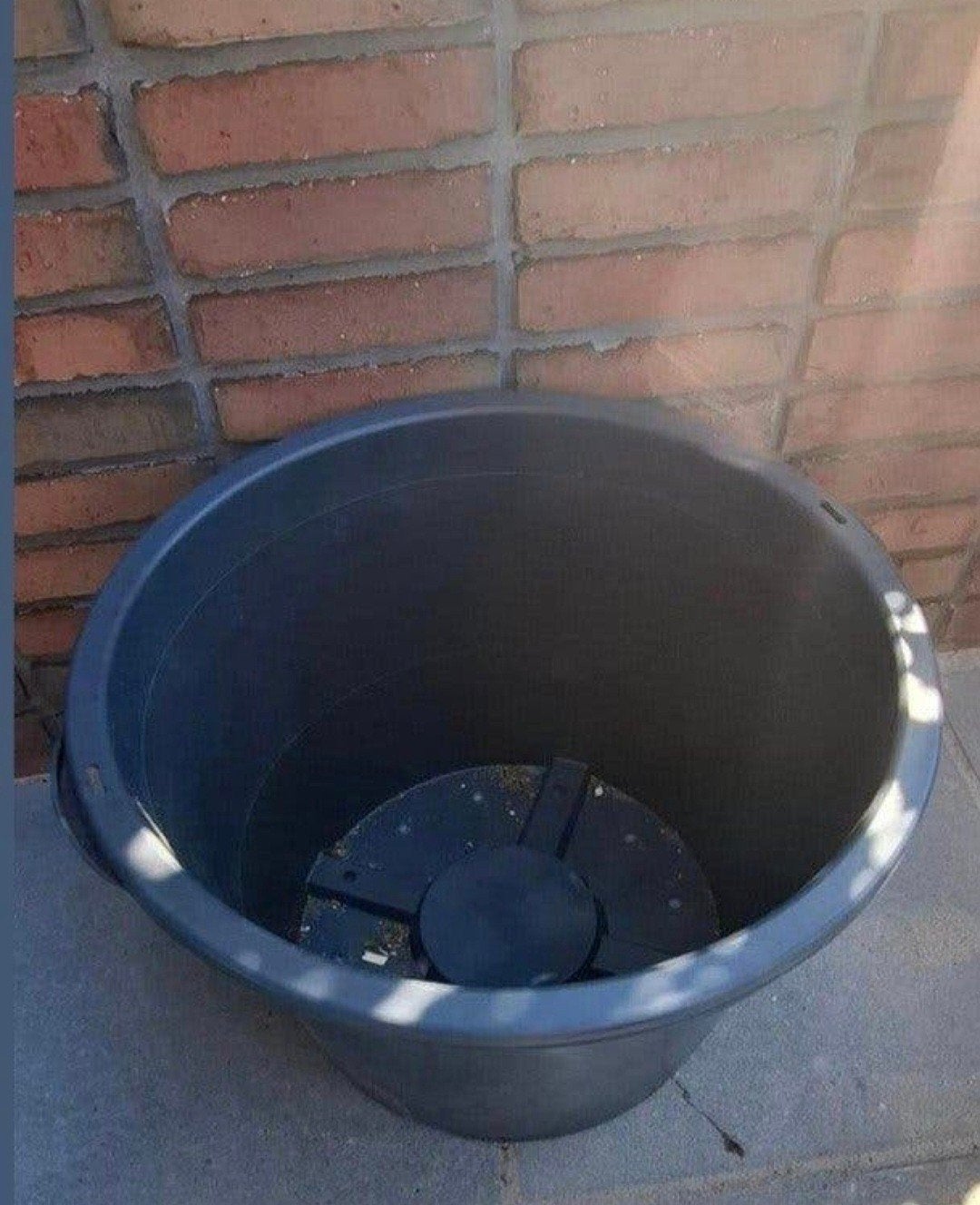 3 Grote Hornbach Plantenbakken - Zo goed als nieuw, Ophalen, Kunststof, Minder dan 60 cm, Rond