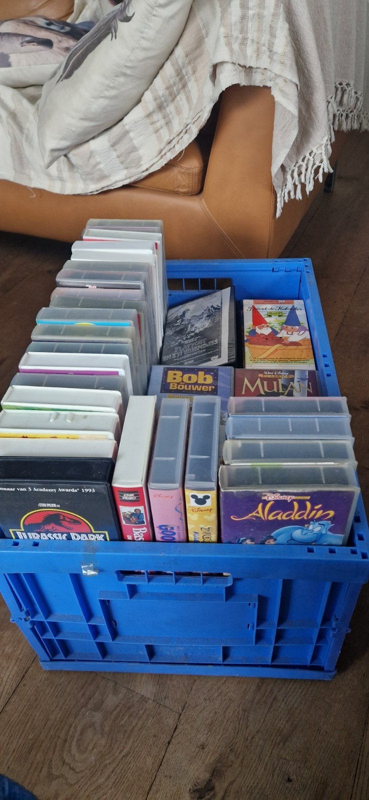 Ruim 70 videobanden., Hobby en Vrije tijd, Ophalen, Gebruikt