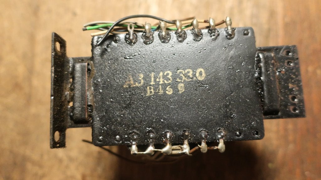Buizenradio Philips B5X97A Trafo Goed, Ophalen of Verzenden, Gebruikt, Radio