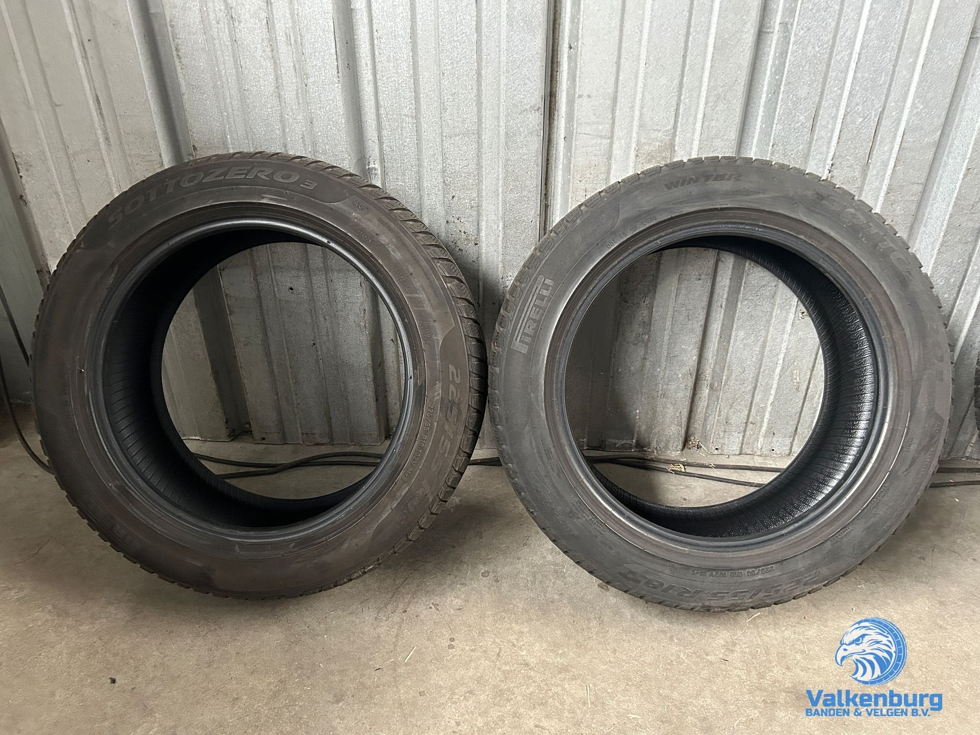 6mm! Winterbanden 225/55R18 Pirelli Sottozero 3 Winter, 18 inch, Gebruikt, -, -