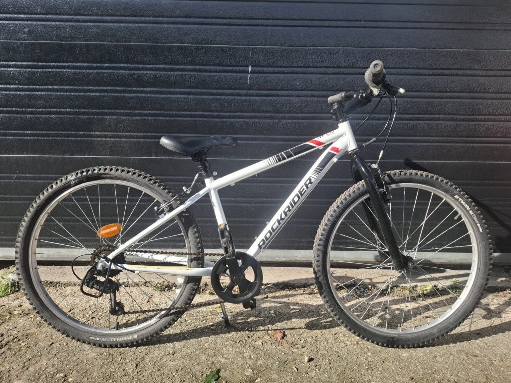 24 inch rockrider mountainbike met 6 versnellingen, 24 inch, Niet ingevuld, Handrem, Niet ingevuld