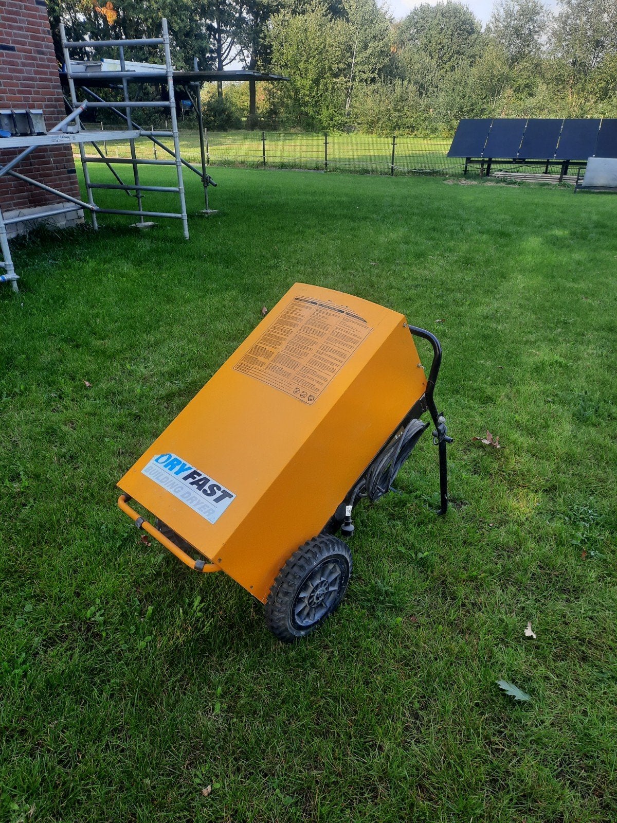 Bouwdroger Dryfast DF 600 - Krachtige Ontvochtiger, Doe-het-zelf en Verbouw, Ophalen, Gebruikt