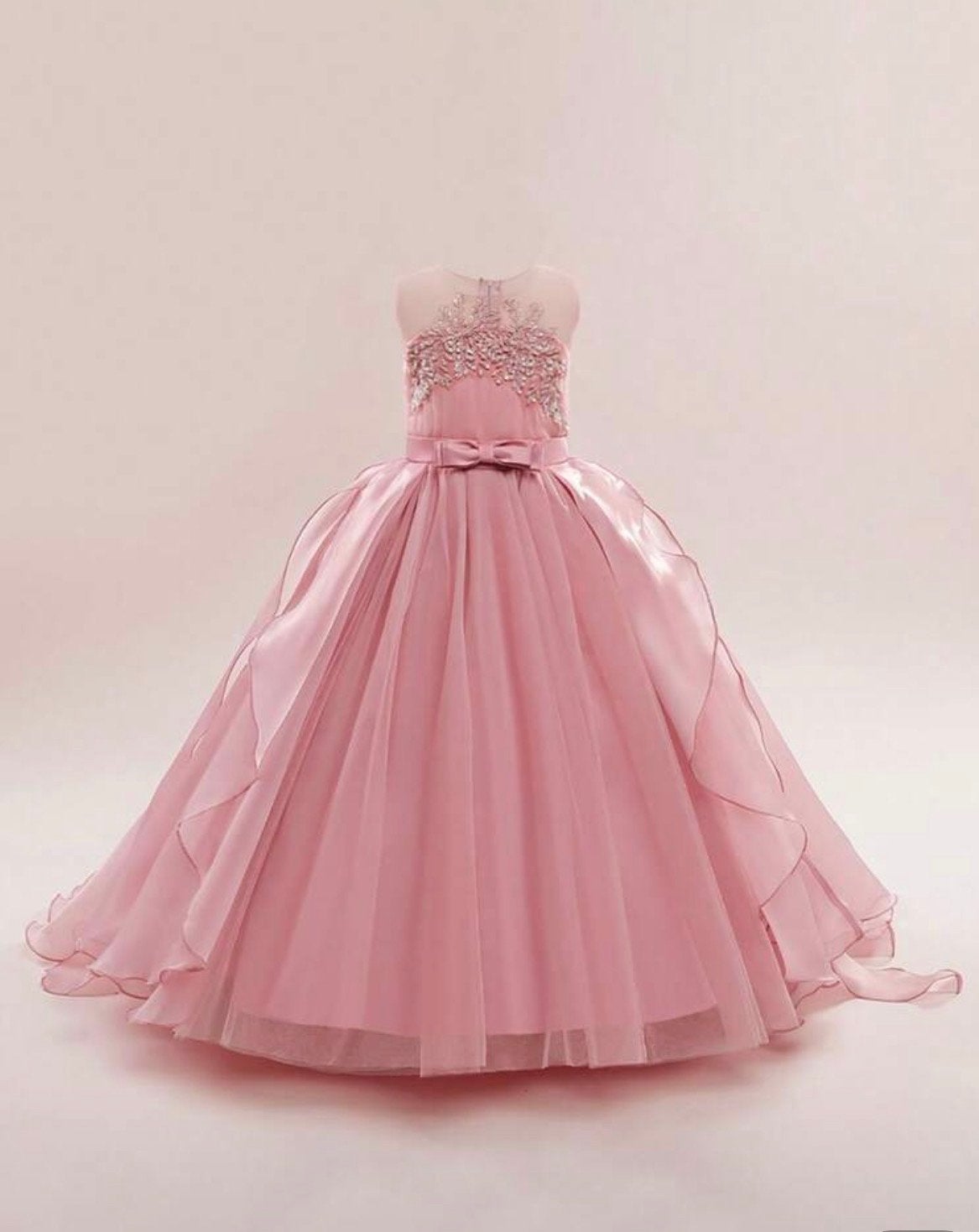 Prachtige Roze Galajurk voor Meisjes - Nieuw, Ophalen, Nieuw, Meisje