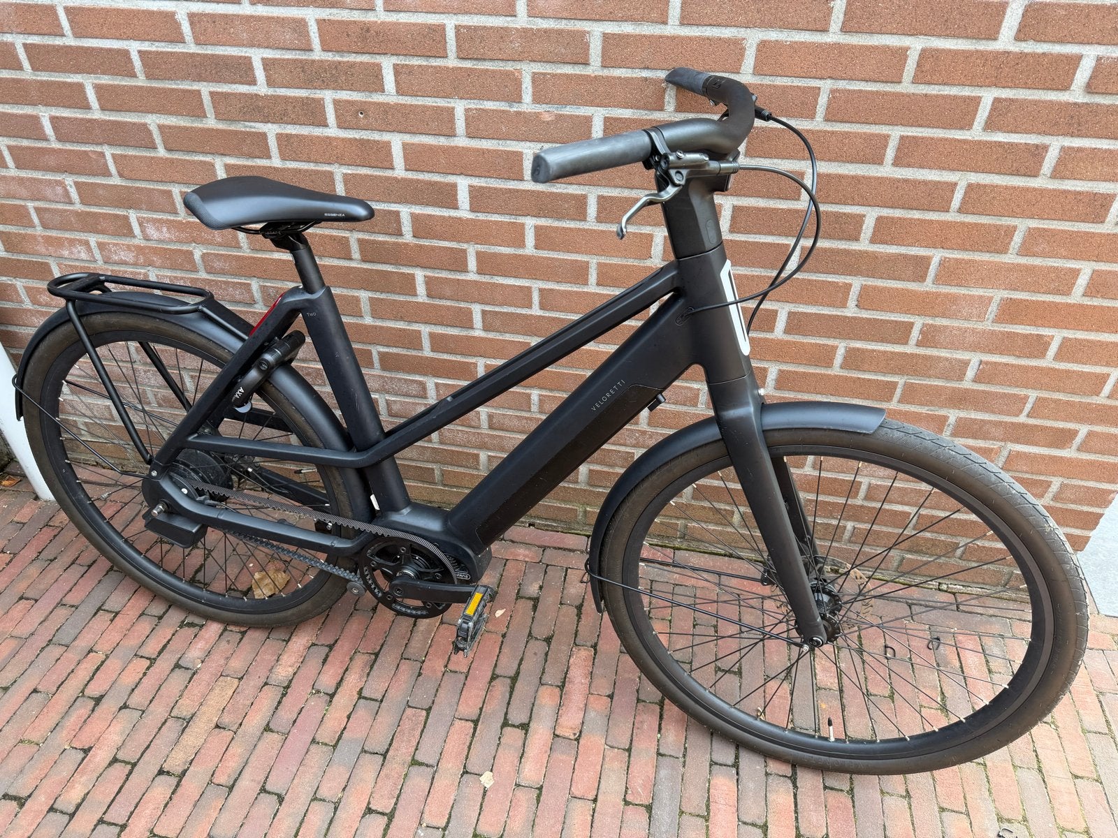 Veloretti Ivy Two Matte Black (NIEUWE MOTOR) + Velohacky!, Fietsen en Brommers, Ophalen, Veloretti, Zo goed als nieuw, 51 tot 55 cm