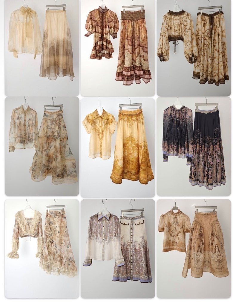 Zimmermann set blouse + rok, Verzenden, Nieuw, Maat 38/40 (M)