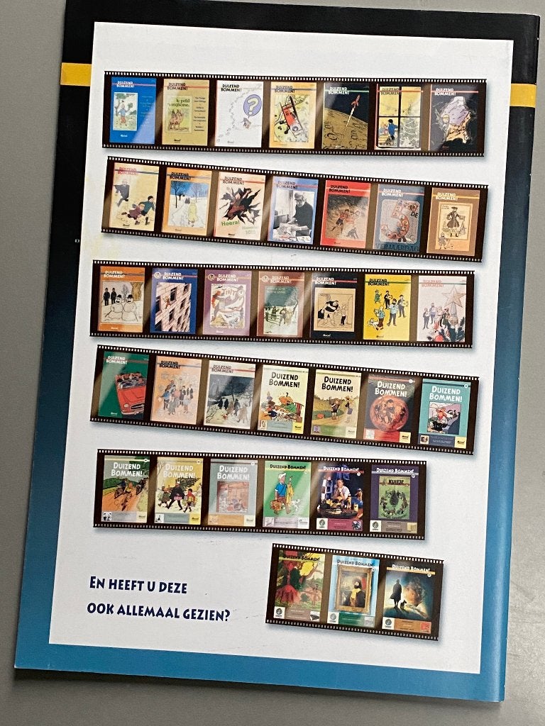 Nummer van Duizend bommen nr. 37 uit 2001 Hergé genootschap., Verzamelen, Ophalen of Verzenden, Kuifje, Zo goed als nieuw, Boek of Spel
