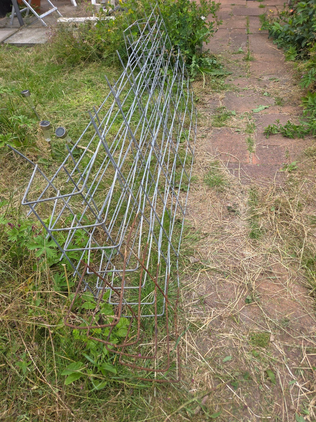 Gebruikt Gaashekwerk - voor tuin of oud ijzer handel, Ophalen, Gebruikt, IJzer, Gaashekwerk
