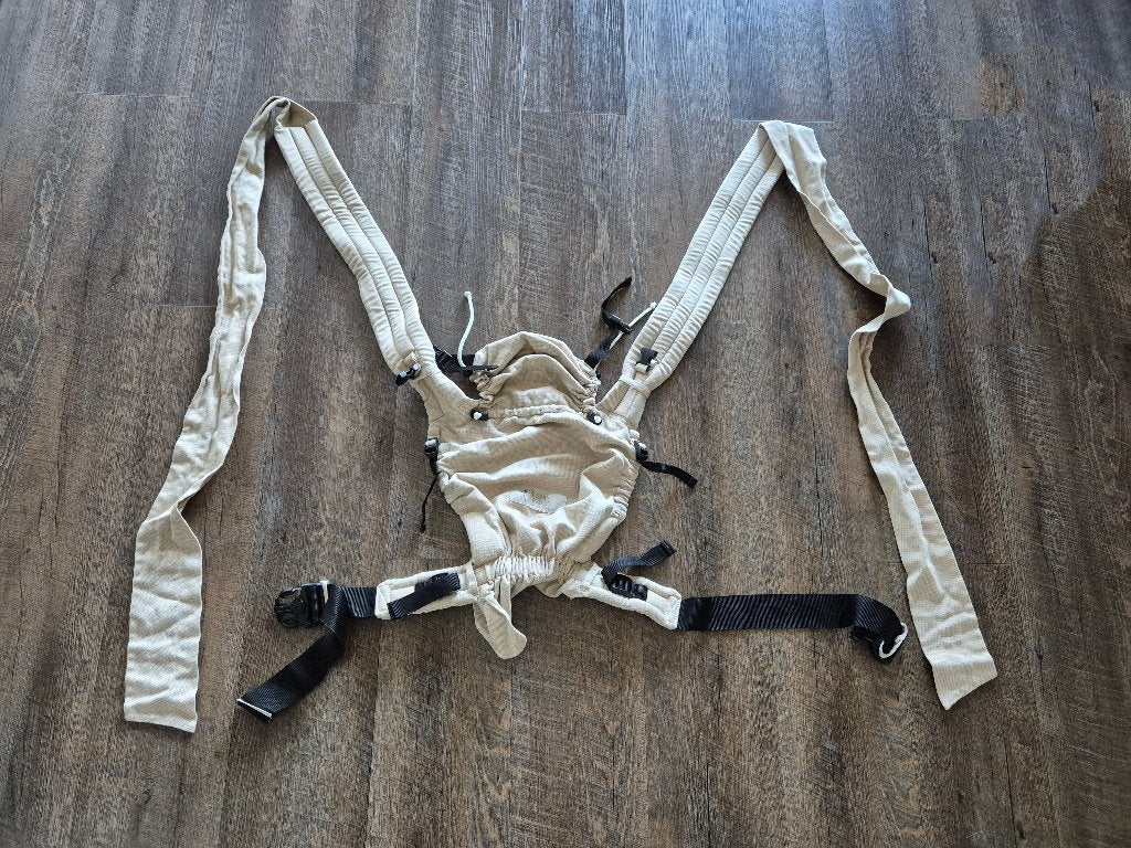 Storchenwiege Babycarrier Talemo - Natur, Kinderen en Baby's, Babydragers en Draagdoeken, Buik of Rug, Zo goed als nieuw, Draagzak