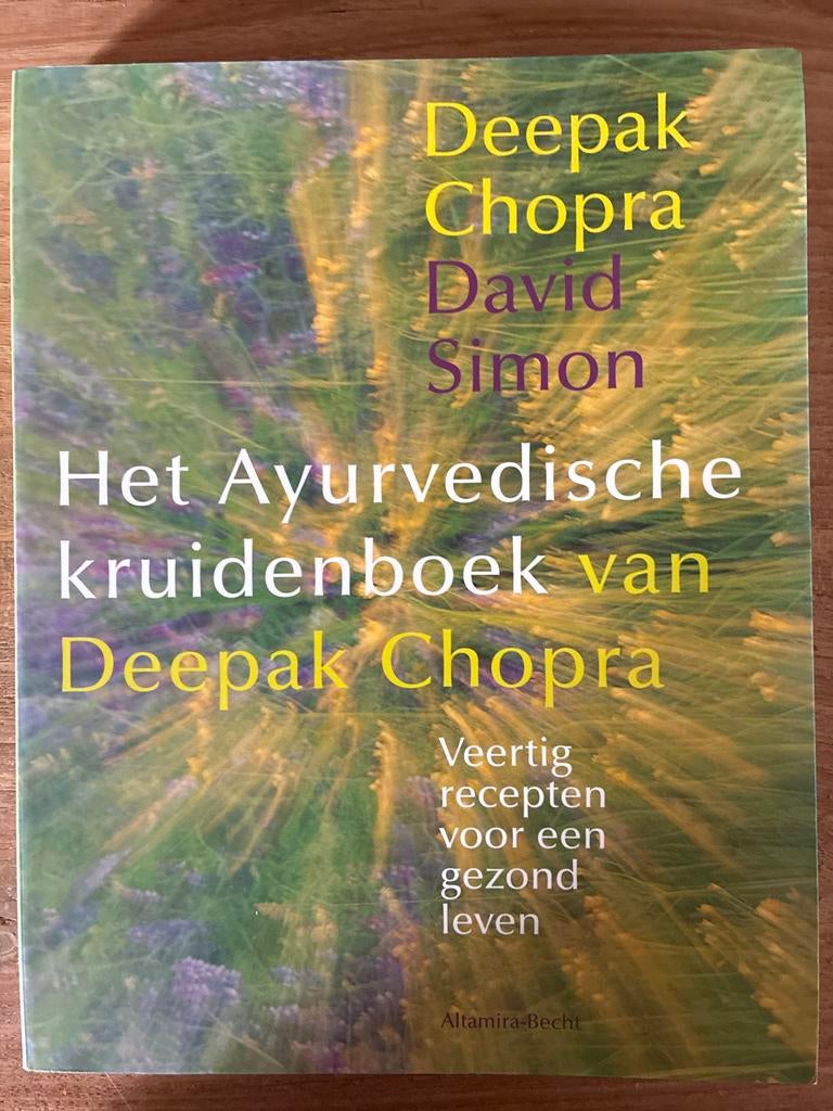 David Simon - Het Ayurvedische kruidenboek, Ophalen of Verzenden, Zo goed als nieuw, David Simon; Deepak Chopra