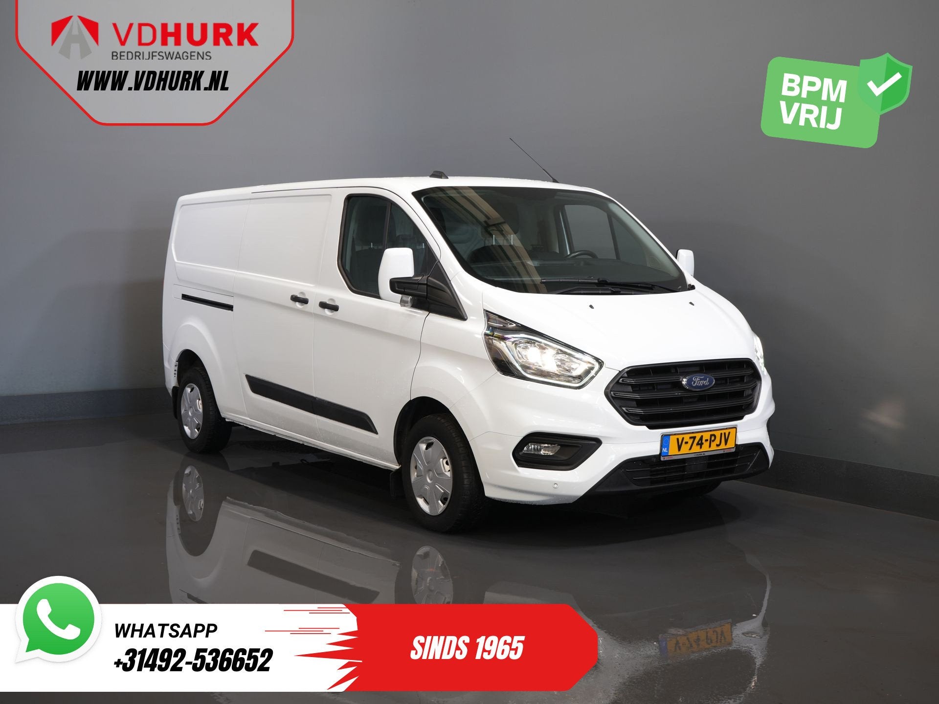 Ford Transit Custom 2.0 TDCI 130 pk L2 Trend 2.8t Trekverm/